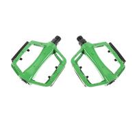 VICASKY 2 Pièces Lot de 2 Pédales Pliables en Alliage D'aluminium Vert, Antidérapantes et Ergonomiques, Compatibles Vélo de Route, VTT et Vélo Électrique, Accessoires Solide pour Cyclisme