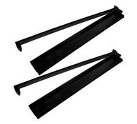 VICASKY 2 pièces Mahjong Pusher and Rack Plastic Mahjong Tool for American Style Transparent Push Ruler