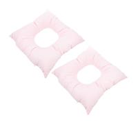 VICASKY 2 Pièces Massage Face Down Pillow For Beauty Salon Breathable Spa Headrest Cushion With Reinforced Edges And Stable Massage Table Neck Support For Facial Treatments