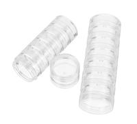 VICASKY 2 Pièces Organisateur Pilulier Semainier Compartiments Hebdomadaires Capacité Spacieuse Boîte de Rangement Plastique Hygiénique pour Médicaments Vitamines et Petits Objets Adaptée
