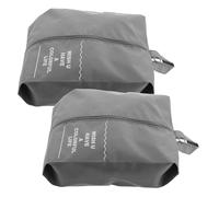 VICASKY 2 Pièces Paquet à Chaussures de Voyage pour Activités Extérieures Pliable et Étanche en Polyester avec Grosse Capacité et Poignée, Paquet de Rangement Multifonction et Voyages