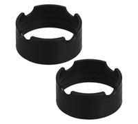 VICASKY 2 Pièces Patio Umbrella Base Sleeve Heavy Duty Stabilizer Cone Wedge Outdoor Deck Mount Holder for Garden Backyard