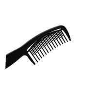 VICASKY 2 Pièces Peigne à Cheveux Noir pour Coiffeurs Lot de Peignes pour Types de Cheveux à Domicile ou Salon