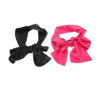 VICASKY 2 Pièces Perruque bandeau cheveux bandes d'enveloppement de cheveux foulard femme bande pour perruques bandeaux larges pour femmes foulard pour perruques satin imitation soie