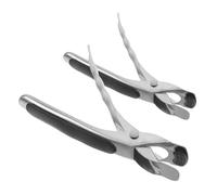 VICASKY 2 pièces Pince à Bol Brûlure Acier Inoxydable Lot de Clips pour Plat Chaud et Bol Accessoires de Cuisine Antidérapants et Résistants Chaleur