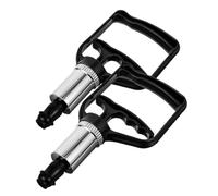 VICASKY 2 pièces Pompe à Ventouse Manuelle pour Ventouses de Massage Cupping Kit Poignée Ergonomique pour Thérapie par Aspiration Corps Dos Jambes Usage Facile