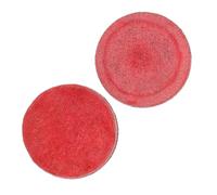 VICASKY 2 Pièces Pool Cue Tips Multi-Layer Leather Replacement Snooker Accessories for Precise Ball Control and Extended Lifespan