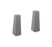 VICASKY 2 Pièces Pot Entraînement pour Chiots avec Colonne Guide Urine PP Stable et Portable Accessoire Toilette Chien Pratique et Facile à Nettoyer