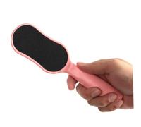 VICASKY 2 pièces Râpe Double Face pour Pédicure Ergonomique pour Enlever Callosités et Peau Morte Outil Pratique pour Soin des Usage Professionnel et Personnel Couleur Rose