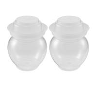 VICASKY 2 Pièces Récipient à Cornichons Chinois 800ml