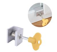 VICASKY 2 Pièces Serrure de Sécurité Fenêtre Garçon Fille Protection Vol Blocage et Facile à Installer pour Maison Magasin et Bureau