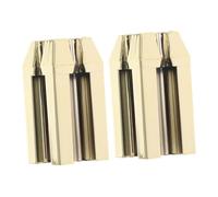VICASKY 2 Pièces Slot Pencil Sharpener For Eyebrow Pencils Flat-tip Auxiliary Tool With Four-way Precision Slot Design For Microblading Practice And Daily Makeup