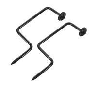 VICASKY 2 pièces Support Caméra Extérieure Robuste Grand Crochet Suspendu pour Caméra Support Polyvalent pour Jardin et Usage Extérieur Lot