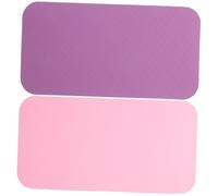 VICASKY 2 Pièces Tapis de Yoga Épais Coussin de Soutien Genouillère Antidérapante Tpe pour Fitness et Exercices Au Sol