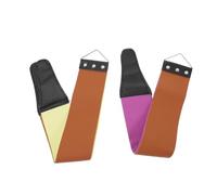 VICASKY 2 Pièces Tissu d'aiguisme de rasoir strop aiguiseur de rasoir outil de sangle d'affûtage de rasoir sangle de rasage outils d'affûtage ménagers chiffon Couleur Aléatoire