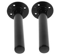VICASKY 2 Pièces Weight Plate Organizer Wall Mounted Rack Iron Barbell Plate Holder For Home Gym Storage And Space Saving