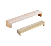VICASKY 2 supports de main en bois avec pont incliné, pont d'appui avec repose-poignet léger, pour peinture céramique détaillée, projet artistique, lot de 2