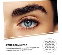 VICASKY 20 Faux Cils Multicouches Effet Naturel Densité Intense Courbure Réutilisables pour et Usage