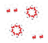 VICASKY 20 pièces Abreuvoirs à Mamelon pour Poulets avec Bille Acier Contrôle de Eau et Facile à Installer Fournitures Élevage pour Poules et Jeunes Volailles