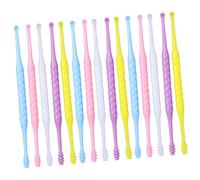 VICASKY 20 pièces Auriculaires Hélicoïdaux Plastique Léger Nettoyant Cérumen Double Embout Ergonomique pour Retrait Sécurisé Du Cérumen