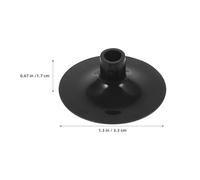 VICASKY 20 Pièces Embouts Ventouse Flèches Caoutchouc Noir Accessoires Tir à Arc pour Garçon Fille Jeu Intérieur Extérieur Silencieux et Portable