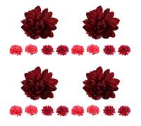 VICASKY 20 Pièces Hanfu Hair Accessories Set Lightweight Traditional Chinese Floral Hairpins And Clips Vintage Faux Flower Hair Ornaments For Women And Elegant Hanfu Costume Styling