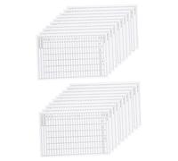 VICASKY 20 Pièces Lot de Cartes de Score Papier Couché Portable et Accessoires pour Enregistrement des Scores Extérieur