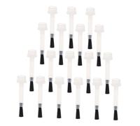 VICASKY 20 pièces Lot de Pinceaux de Rechange Nylon pour Vernis à Ongles Nail Art Brosse Fine pour Détails DIY et Usage Professionnel Nettoyable à
