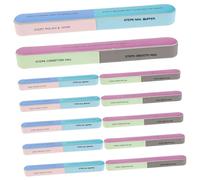 VICASKY 20 Pièces Multi-surface Nail Buffer Block Set Nail File And Polishing Tool For Shaping Smoothing And Shining Natural At Home