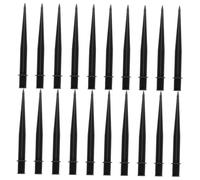 VICASKY 20 pièces Piquets Plastique Solaire pour Lumières de Jardin Remplacement Mini Piquets pour Décorations Extérieures et Éclairage de Cheminée