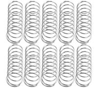 VICASKY 20 Ressorts de Remplacement pour Sécateurs à Main en Acier Manganèse, Ressorts Hélicoïdaux de Compression pour Entretien Jardin, Accessoires pour Taille-Haies, Pièces de Sécateur,