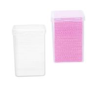 VICASKY 200 pièces Cotton Wipes For Eyelash Glue Cleaning Practical Wiping Pads For Salon And Home Use Smooth Surface Cotton Sheets Glue Bottle Maintenance