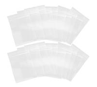 VICASKY 200 Pièces Paquet Refermables en Plastique PVC 12 Mil pour Emballage Alimentaire Fermeture Automatique, Réutilisables Petite Entreprise ou Voyage