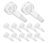 VICASKY 200 Pièces Pipette pour Flacon avec Embout Trompette Bouchon Compte-gouttes pour Ampoules Usage Laboratoire Personnel