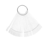 VICASKY 200pièces Bâtons De Pratique Pour Forme De Fan Tableau De Transparent Pour Affichage Et De Nail Art Outils De Pour à Et Échantillons De Manucure
