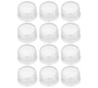 VICASKY 20pcs Couvercles de Shaker en Plastique Léger, Couvercle Mélangeur à Boissons Polyvalent et Anti-éclaboussures, Accessoire Pratique pour Préparation de Thé et Jus