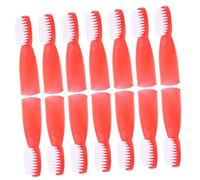 VICASKY 20pièces Brosse à Dents De Prison Avec Manchon De Doigt Lot De Brosses à Dents Sécurisées Pour Établissements Pénitentiaires Design Innovant Pour Contrôle Optimal