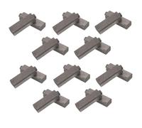 VICASKY 20pièces Lot De Charbons Pour Moteur De Sèche-cheveux Remplacement De Balai De Moteur Électrique De Rechange