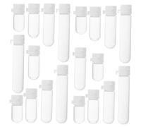 VICASKY 20pièces Lot De Flacons Verre à Fond Rond Pour Liquides Contenants Étanches Flacons De Toilette De Voyage Contenants Pour Huiles Essentielles Et Sérums