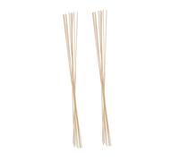 VICASKY 20pièces Lot de Tiges De Bambou Naturelles pour Cerf-Volant Accessoires Créatifs sans Éclats Kit Activité Parent-garçon Fille pour Bricolage Extérieur