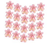 VICASKY 20pièces Mini Pinces à Cheveux Fleuries Lot De Pinces à Cheveux Pour Frange Accessoires Pour