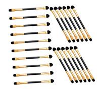 VICASKY 20pièces Pinceau pour Yeux Pinceaux de Maquillage pour Fard à Paupières Pinceau à Double Embout pour Femme