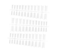 VICASKY 240 Faux Ongles Adhésifs Transparents Ultra-Fins sans Traces Patchs pour Ongles en 240 Pièces Manucure DIY Facile Accessoires Nail Art pour Fêtes et Événements