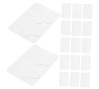 VICASKY 24pièces Autocollants De Support Oreille Rehausseurs De Boucles Oreilles Coussinets De Confort Patchs Pour Transparents