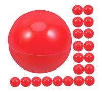 VICASKY 25 Pièces Boules de Loterie Vides Plastique Boules de Tirage Sort Réutilisables pour Fête