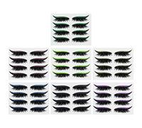 VICASKY 28paires Autocollants Eyeliner Résistants Transpiration Stickers Eyeliner Chics Pour Contour Des Yeux Bandes Adhésives Facile Utilisation