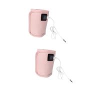 VICASKY 2ensembles Chauffe-biberon Usb Portable Pour Nourrissons Couverture Isolante Pratique Pour Maintenir Le Lait Au Chaud Voyage Ou Voiture