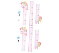VICASKY 2ensembles Toise Murale Amovible Pour Garçon Fille Autocollant Décoratif De Mesure De Hauteur Avec Animaux Cartoons Pour Chambre Garçon Fille De Et Souvenirs Enfantins