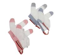 VICASKY 2paires Gants Anti-sucette Pour Bébés Moufles Anti-griffures Respirant Ajustables Pour Prévenir La Succion Des Doigts Égratignures