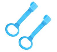 VICASKY 2pièces Anneaux De Tirage Pour Garçon Fille Bleu Aide Marche Et Entraînement Force Bras Anneaux Suspendus Polyvalents Pour Lit Garçon Fille Et Jeux Apprentissage